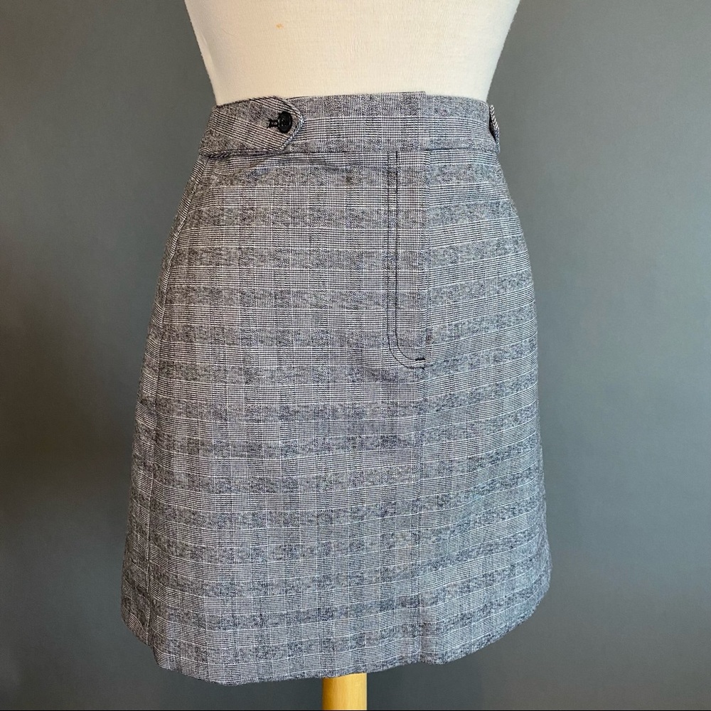 Grey banana republic skirt